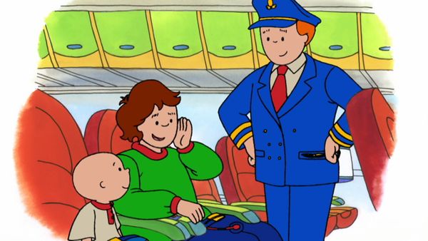 Caillou - El obsequio de cumpleaños de Caillou // Caillou y Gilbert