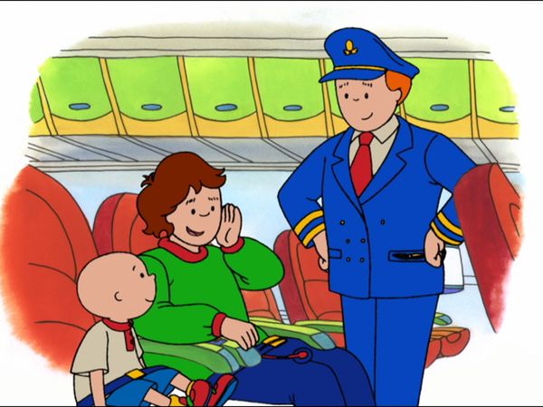 Caillou - El obsequio de cumpleaños de Caillou // Caillou y Gilbert