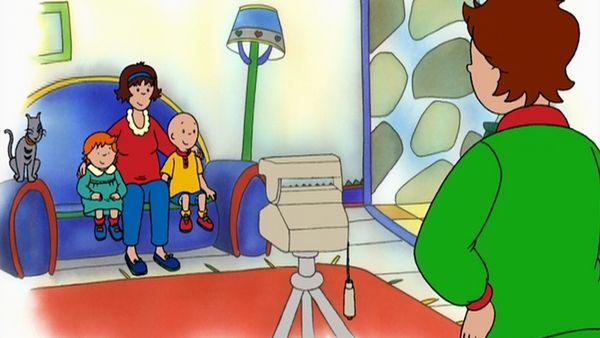 Caillou - Caillou, fotógrafo // El que busca, encuentra // Caillou y la rana // Caillou, el grande