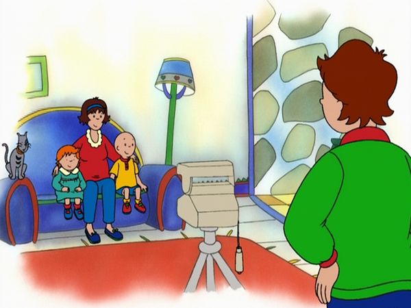 Caillou - Caillou, fotógrafo // El que busca, encuentra // Caillou y la rana // Caillou, el grande