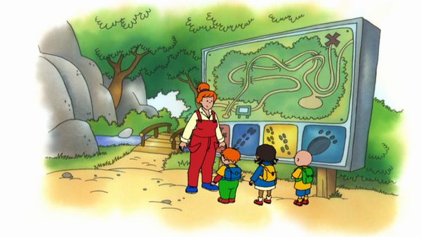Caillou - ¡Uno, dos, bum! // La excursión // Caillou pinta la casa // El día de gracias