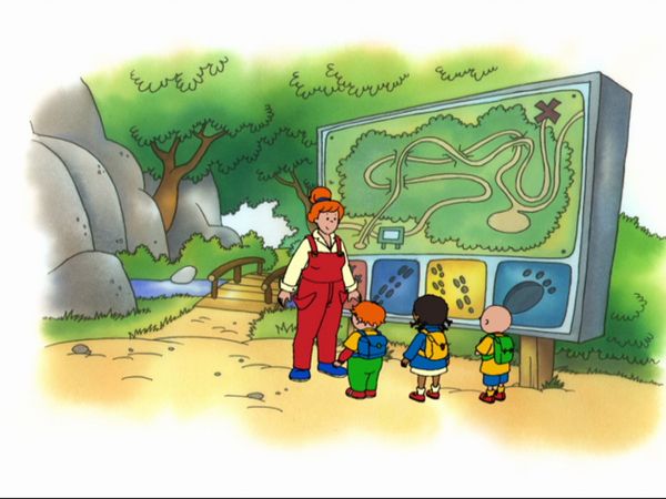 Caillou - ¡Uno, dos, bum! // La excursión // Caillou pinta la casa // El día de gracias