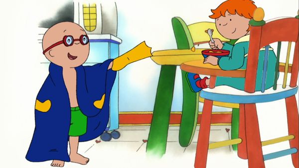 Caillou - ¡Qué calor! // El carro descompuesto // El perro perdido // La magia de Navidad