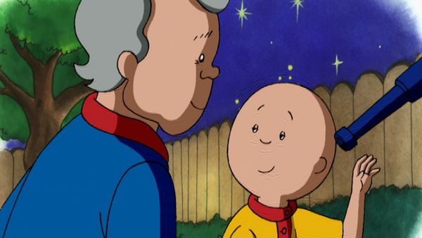 Caillou - La estrella fugaz // Un día en el trabajo // El veterinario // Caillou en el espacio