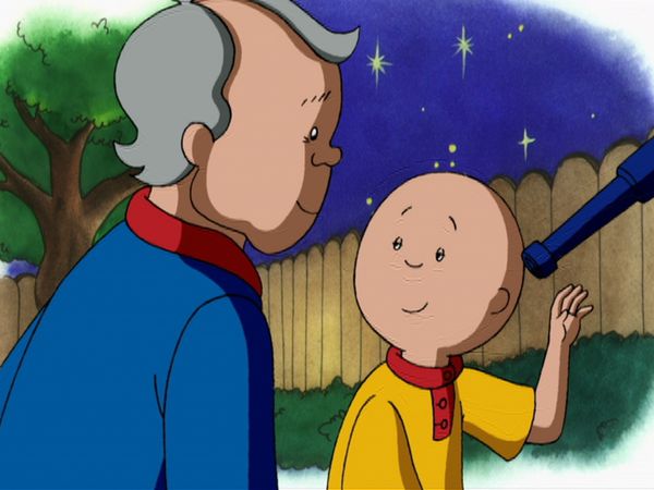 Caillou - La estrella fugaz // Un día en el trabajo // El veterinario // Caillou en el espacio