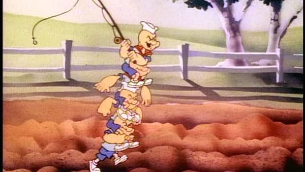 All new Popeye - Competencia entre granjeros