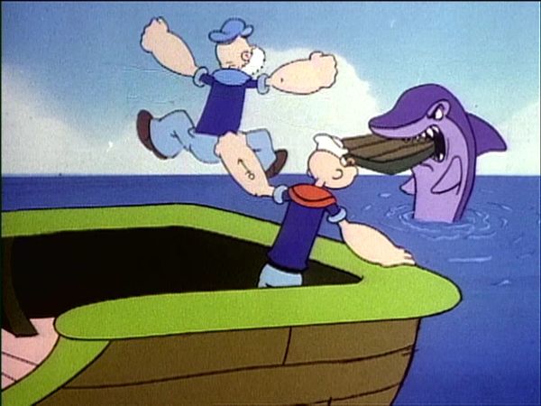 All new Popeye - Tratamiento de tiburón