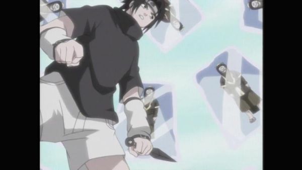 Naruto en español - El Jutsu Secreto De Haku, Los Espejos Cristal De Hielo