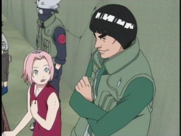 Naruto - Gaara Contra Rock Lee. El Poder De La Juventud Explota