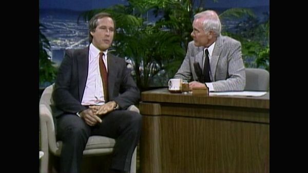 The Johnny Carson Show - Comic Legends Of The '80s - Chevy Chase (12/12/86)