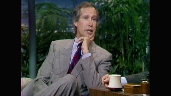 The Johnny Carson Show - Comic Legends Of The '80s - Chevy Chase (5/26/88)