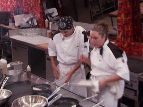 Hell's Kitchen (Censored) - 5 Chefs Compete (Part Two)