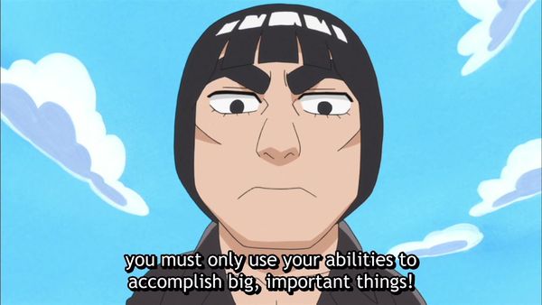 Naruto Spin-Off: Rock Lee & His Ninja Pals - The No-Ninjutsu Lifestyle / I want to Share an Umbrella with Sakura