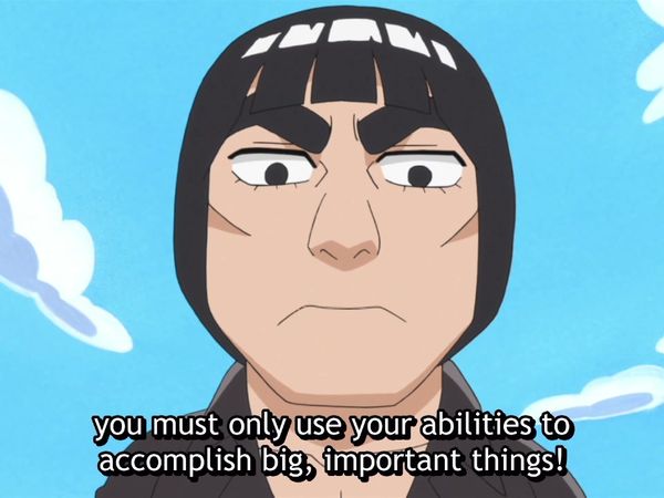 Naruto Spin-Off: Rock Lee & His Ninja Pals - The No-Ninjutsu Lifestyle / I want to Share an Umbrella with Sakura