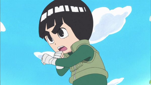 Naruto Spin-Off: Rock Lee & His Ninja Pals - Student vs. Master! Rock Lee vs. Might Guy! / I will Surpass Guy-Sensei!