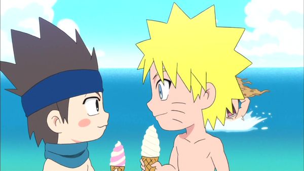 Naruto Spin-Off: Rock Lee & His Ninja Pals - Summer means Seashell Styles! / Watermelon Wars!