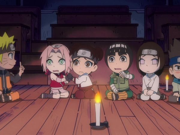 Naruto Spin-Off: Rock Lee & His Ninja Pals - A Hot Night for a Chilling Tale / The Hokage's Tears aren't for Decoration!
