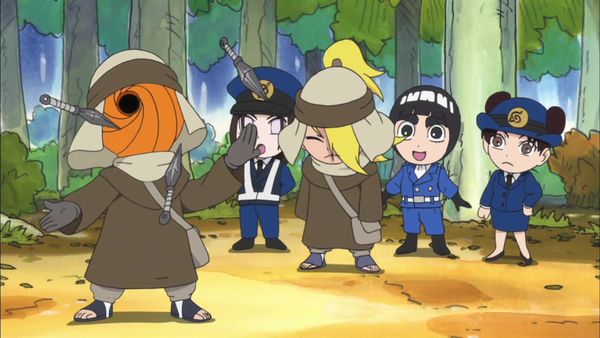 Naruto Spin-Off: Rock Lee & His Ninja Pals - Autumn Shinobi Safety Lessons! / Deidara's Art is Always a Blast!
