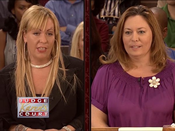 Judge Karen's Court - Sisters Slug it Out