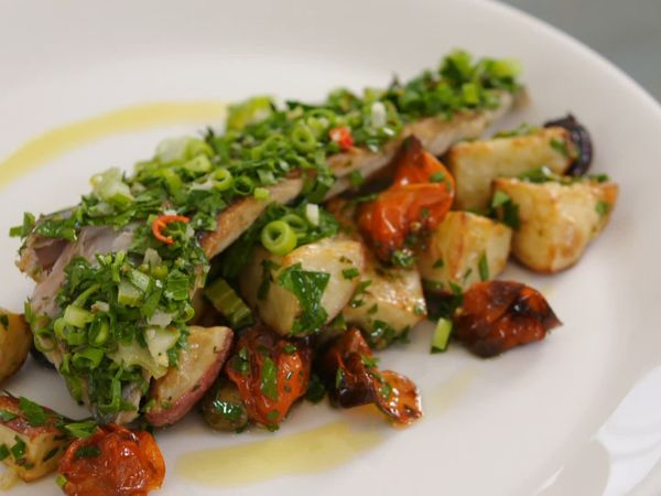 El pescado en el plátillo - Herbal