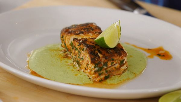 El pescado en el plátillo - Picante