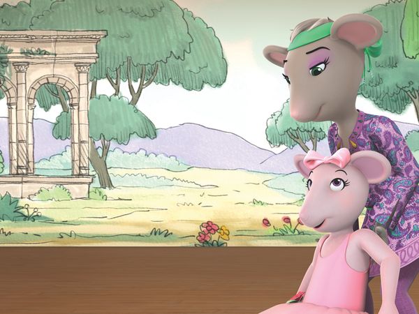 Angelina Ballerina - Angelina y el fantasma del teatro/ Angelina y la mesa del almuerzo