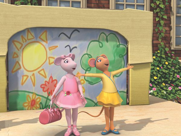 Angelina Ballerina - Angelina y su nueva profesora de ballet / Angelina y su compañera de baile