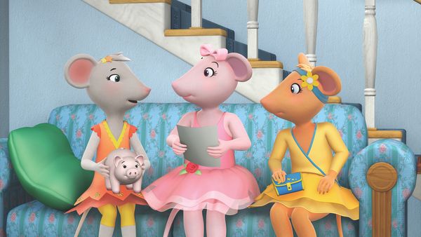 Angelina Ballerina - Angelina y Alice en su gran noche / Angelina y el gigante