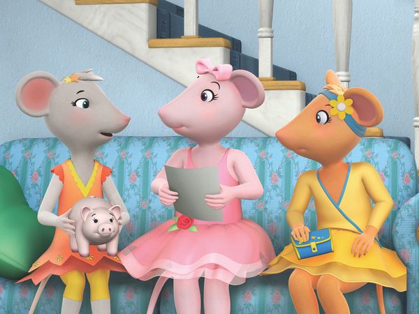 Angelina Ballerina - Angelina y Alice en su gran noche / Angelina y el gigante