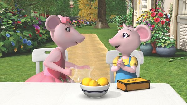 Angelina Ballerina - Banda de rock de Angelina / Patines de hielo perdidos de Angelina