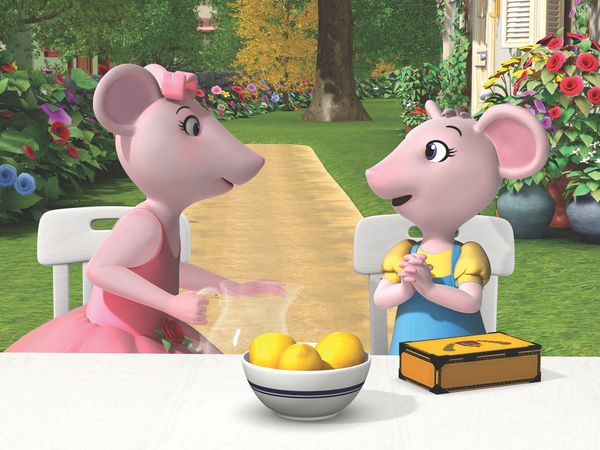 Angelina Ballerina - Banda de rock de Angelina / Patines de hielo perdidos de Angelina