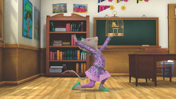 Angelina Ballerina - Angelina y el cuento de la india/ Angelina y el cumpleaños de AJ