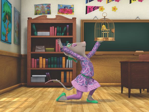 Angelina Ballerina - Angelina y el cuento de la india/ Angelina y el cumpleaños de AJ