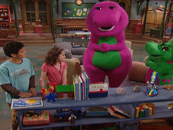 Barney - La luna imaginaria : una aventura espacial