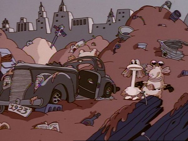 Aaahh!!! Monstruos - Miedo del pasado / La inundación