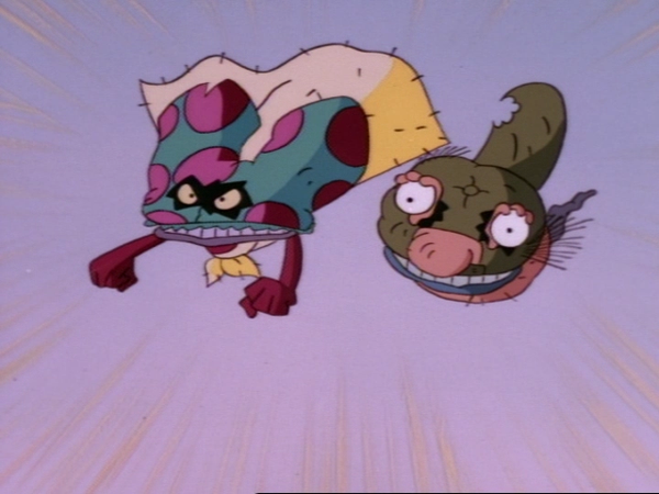 Aaahh!!! Monstruos - El súper Ickis / El substituto