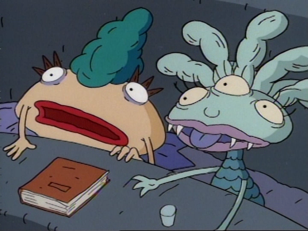 Aaahh!!! Monstruos - Oblina sin causa / El bueno de Ickis