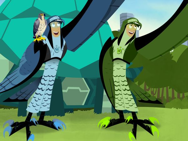 Wild Kratts - El vuelo del halcón