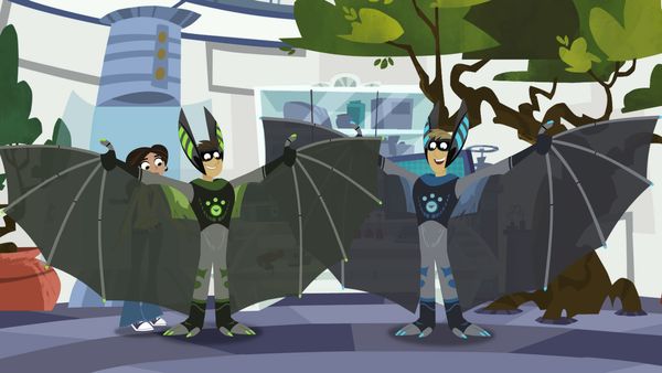 Wild Kratts - Un Murciélago en el plato