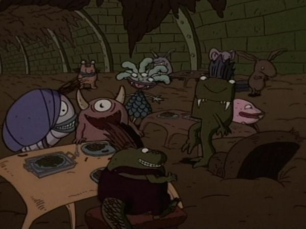 Aaahh!!! Monstros - Tal pai, tal filho / A guerra acabou