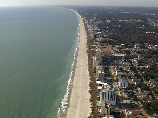 The World From Above - South Carolina - Myrtle Beach to Strom Thurmond Lake