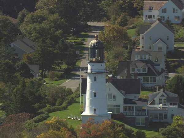 The World From Above - Maine - Isles of Shoals to Bath