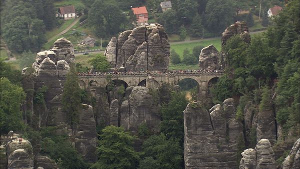 The World From Above - Germany - Plauen to Konigstein Castle