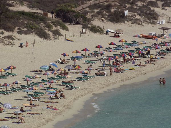 The World From Above - Spain - Formentera to Ibiza Town