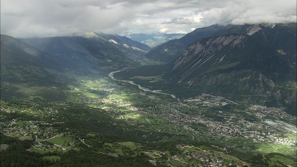 The World From Above - Switzerland - Montreux to Lake Maggiore