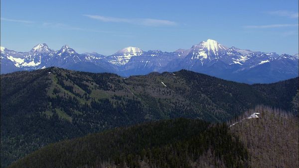 The World From Above - Montana - Bitterroot Mountains to Flathead Lake