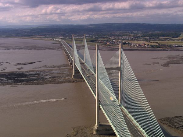 The World From Above - Wales - Laugharne to the Severn Bridges