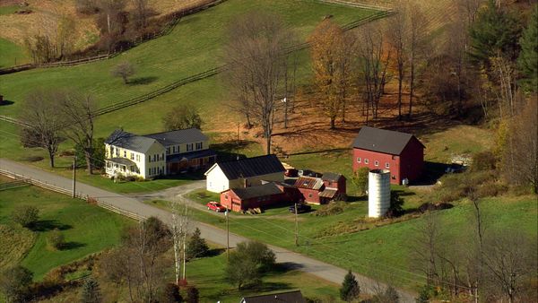 The World From Above - USA - Vermont: Montpellier to Battleboro