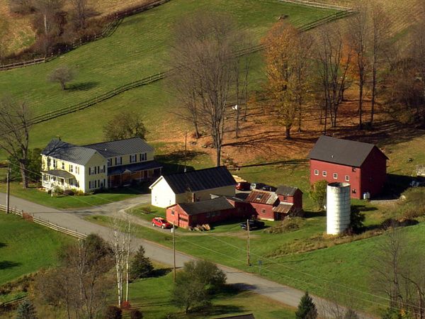 The World From Above - USA - Vermont: Montpellier to Battleboro
