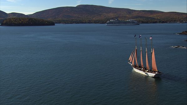 The World From Above - USA - Maine: West Quoddy Head Light to Mount Katahdin